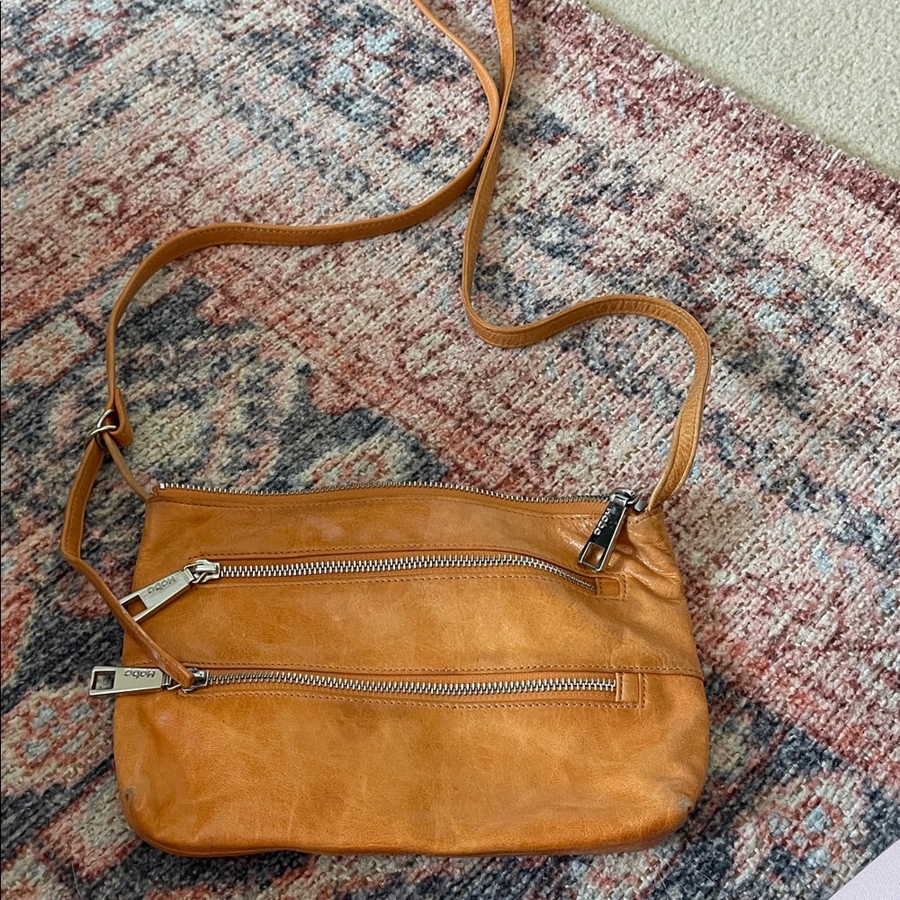 HOBO Orange Crossbody Bag